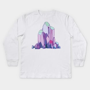 Thunder Album Gems Kids Long Sleeve T-Shirt